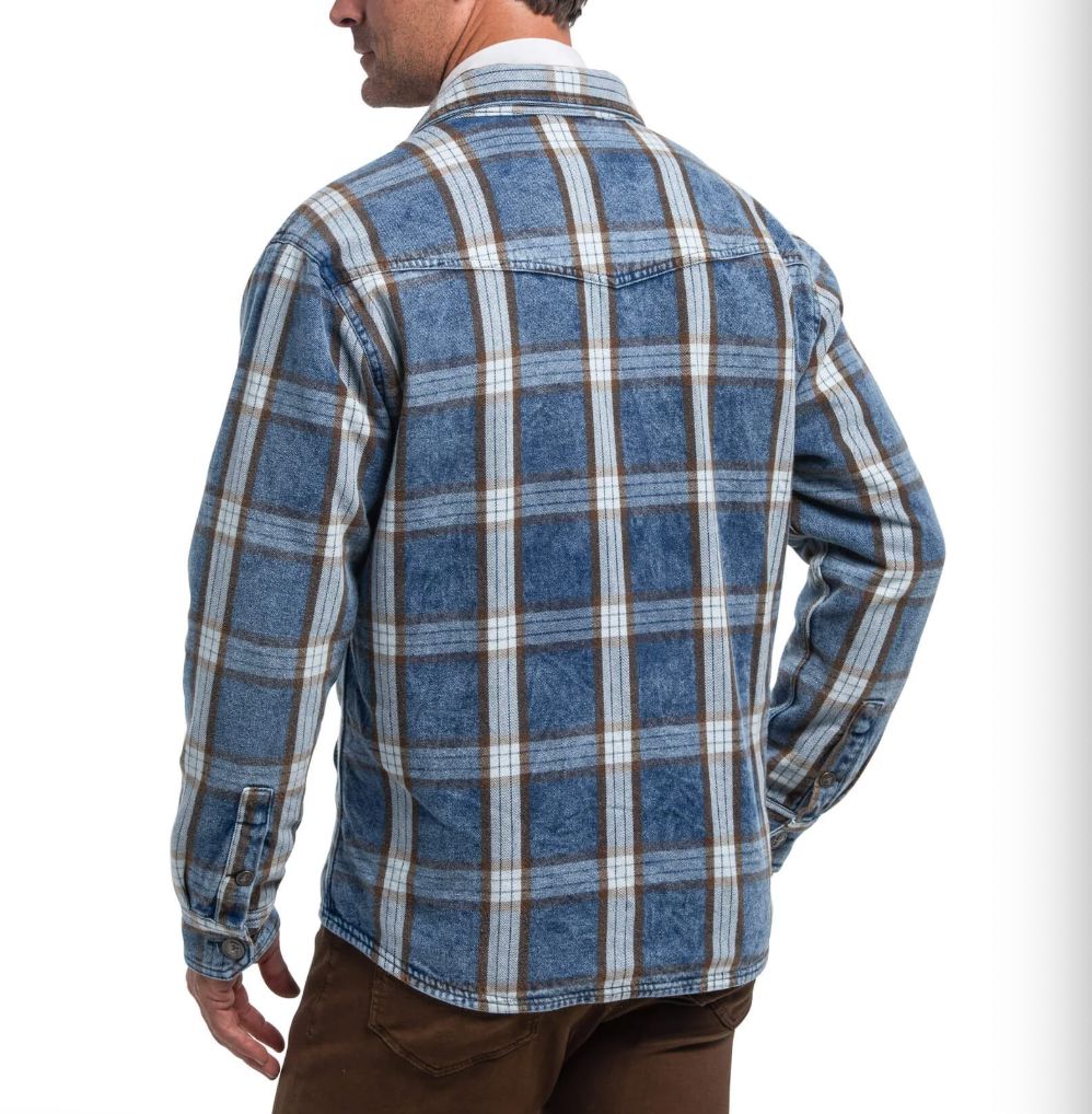 Dalton Plaid Shirt/Jacket - Madison Creek - 411DIP