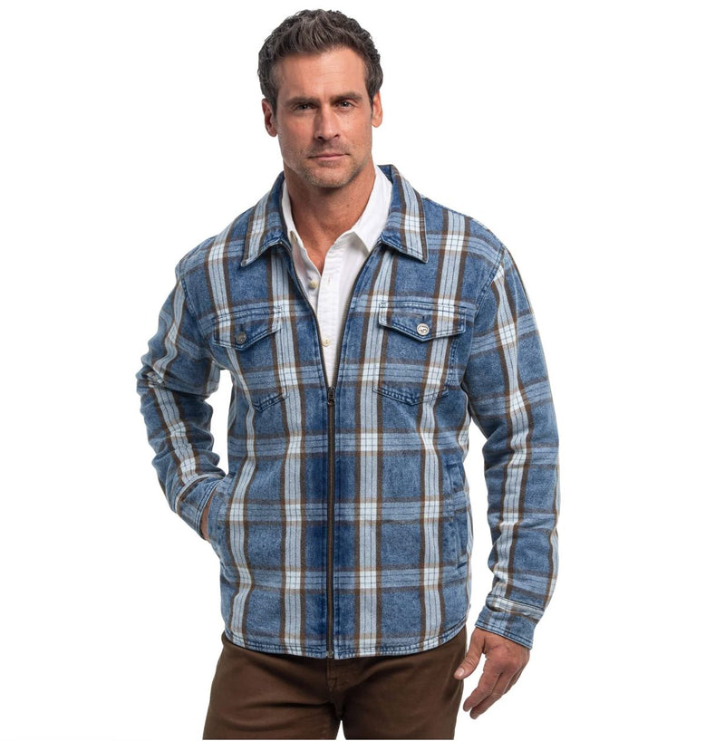 Dalton Plaid Shirt/Jacket - Madison Creek - 411DIP