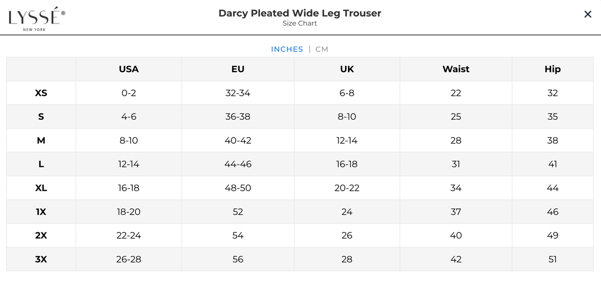 Darcy Pleated Wide Leg Trouser - Espresso - Lysse - LY3660E