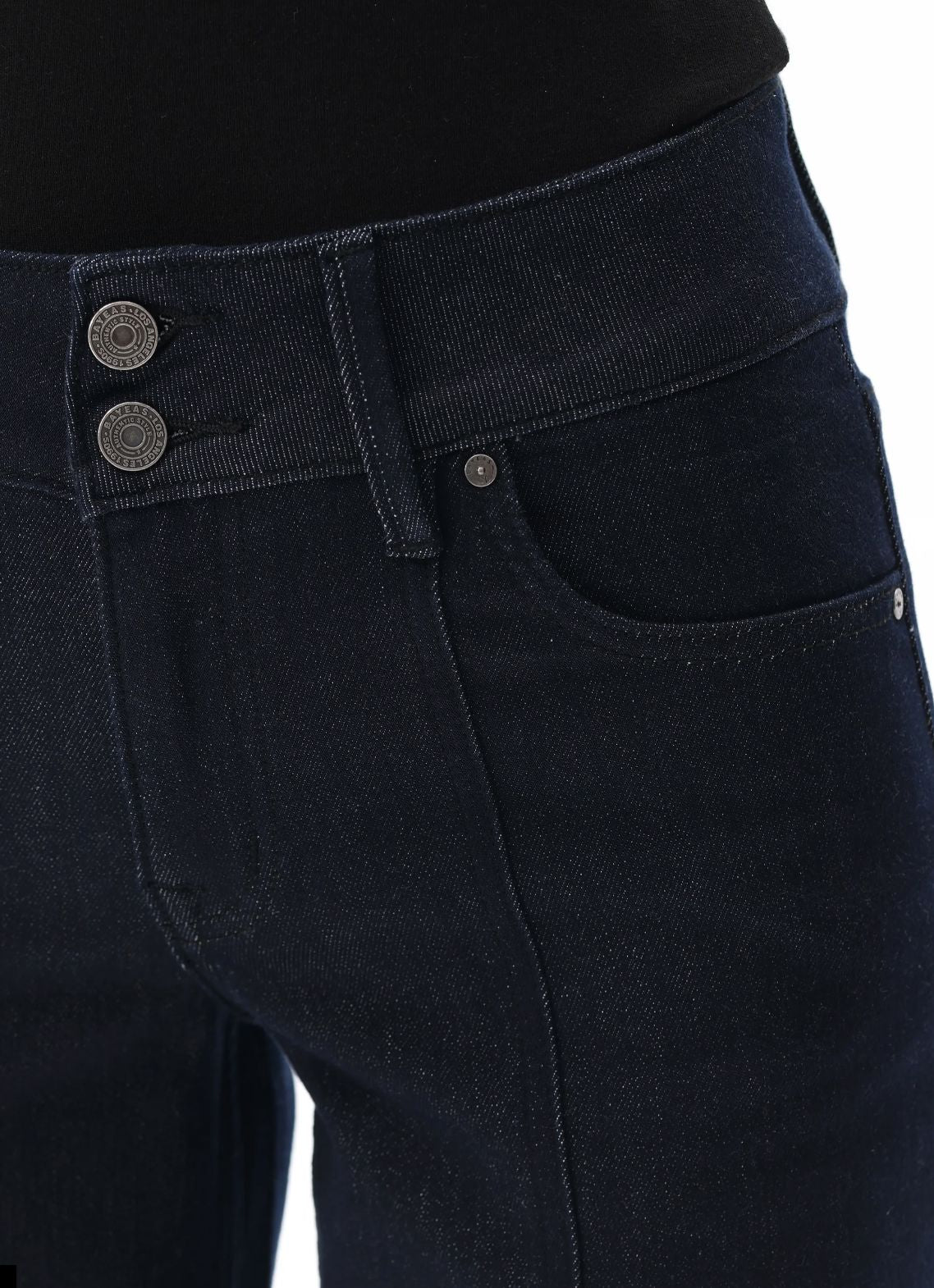 Dark Denim Wide Leg Jeans - BY8376