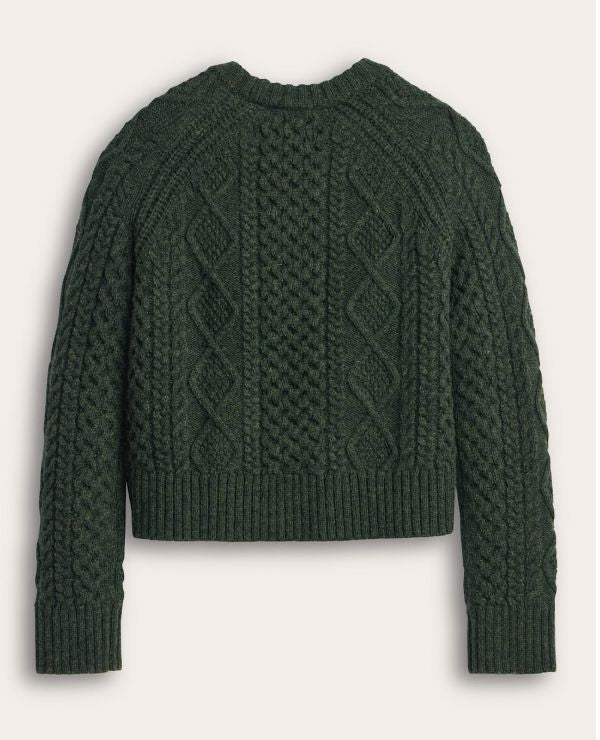 Dark Fir Cable Sweater - Pendleton - TC0114F