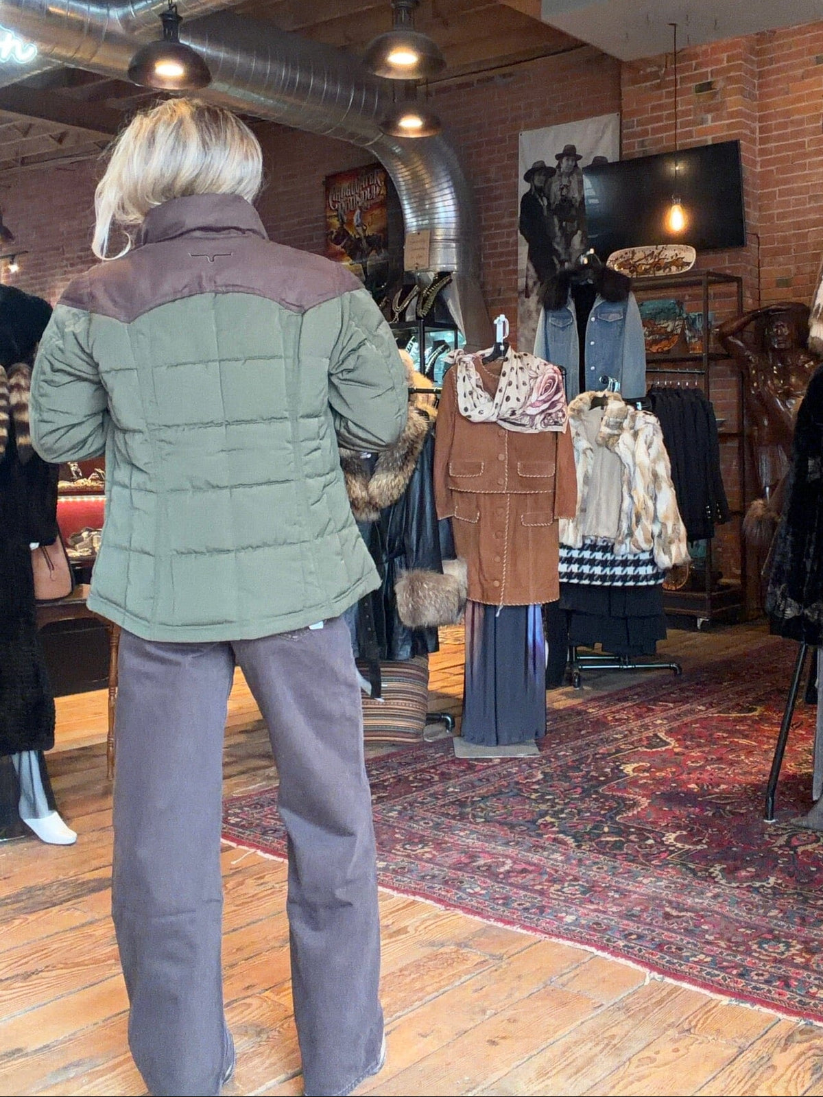 Dark Olive Lenora Jacket - WJA57V