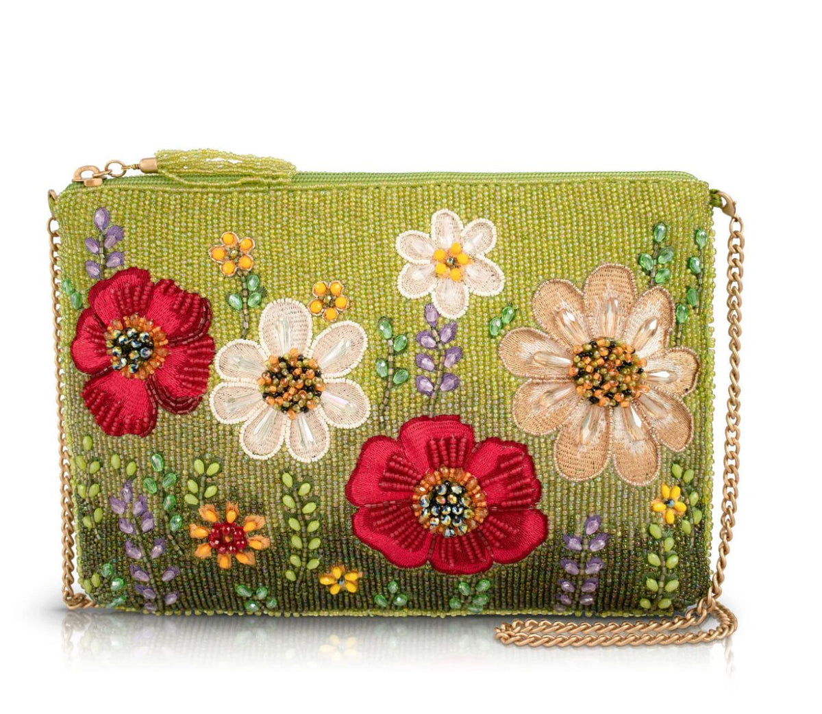 Day In The Park Beaded Crossbody Bag - MFS002628