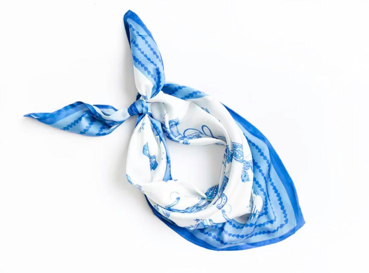 Day On The Range Satin Scarf - ICSC-1