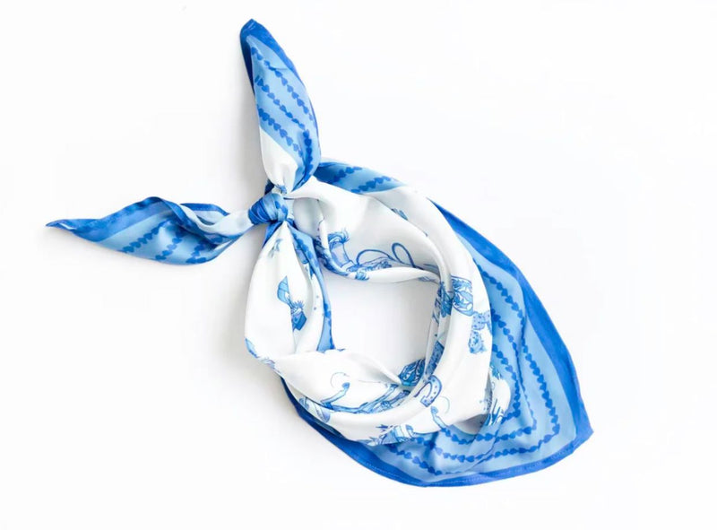 Day On The Range Satin Scarf - ICSC-1