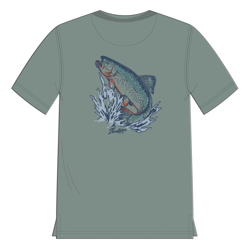 Deschutes Salmon Graphic Tee - Pendleton - RG1488