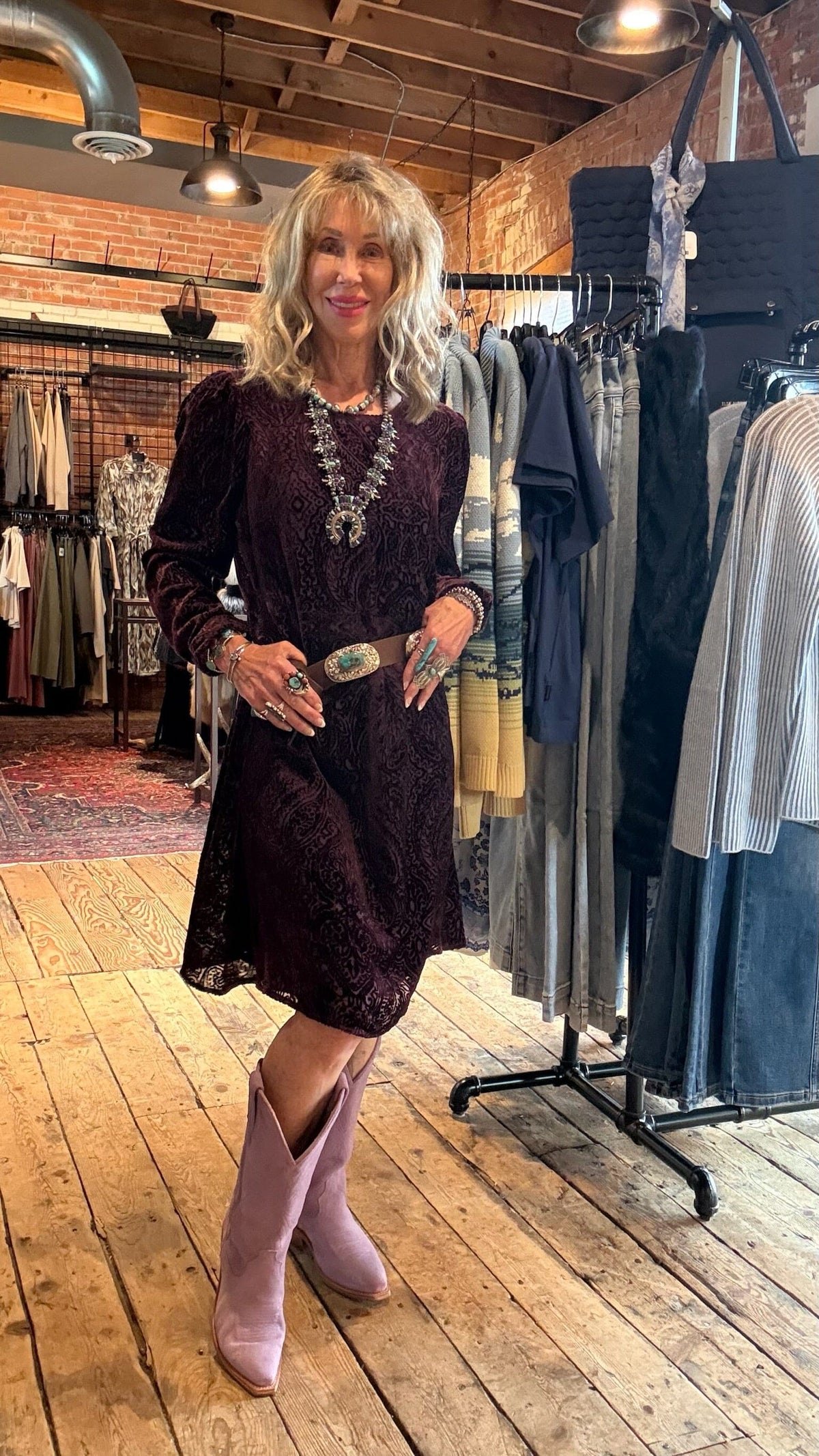 Donovan Paisley Dress - Johnny Was - L30025