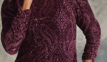 Donovan Paisley Dress - Johnny Was - L30025