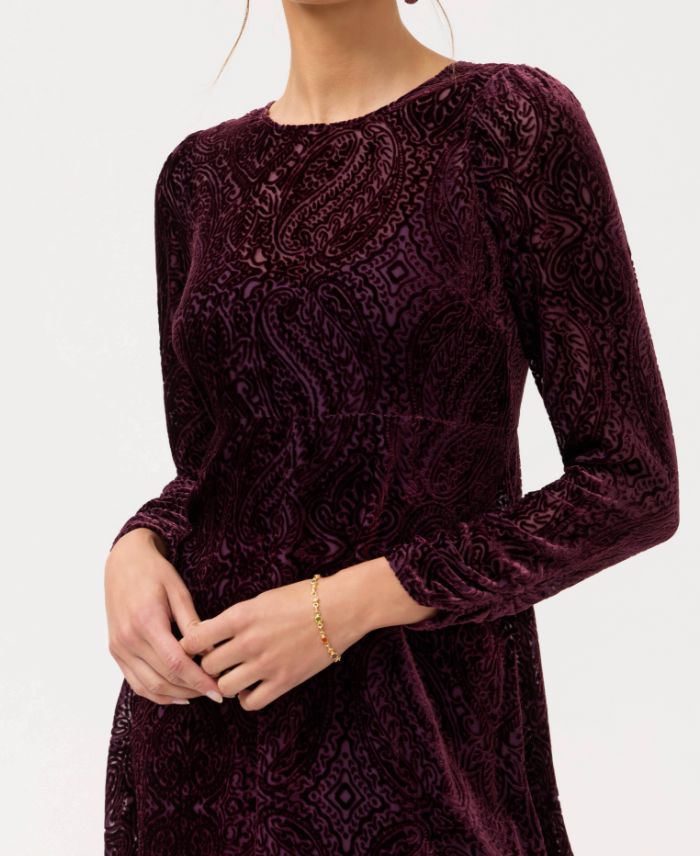 Donovan Paisley Dress - Johnny Was - L30025