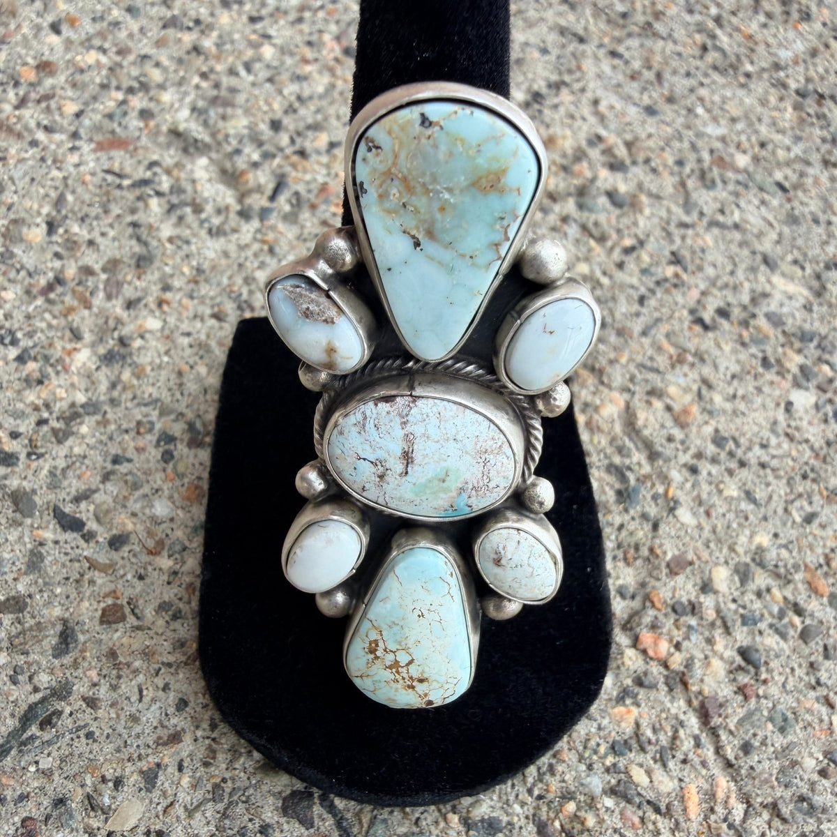 Dry Creek 7-Stone Ring - Adjustable - RSL109
