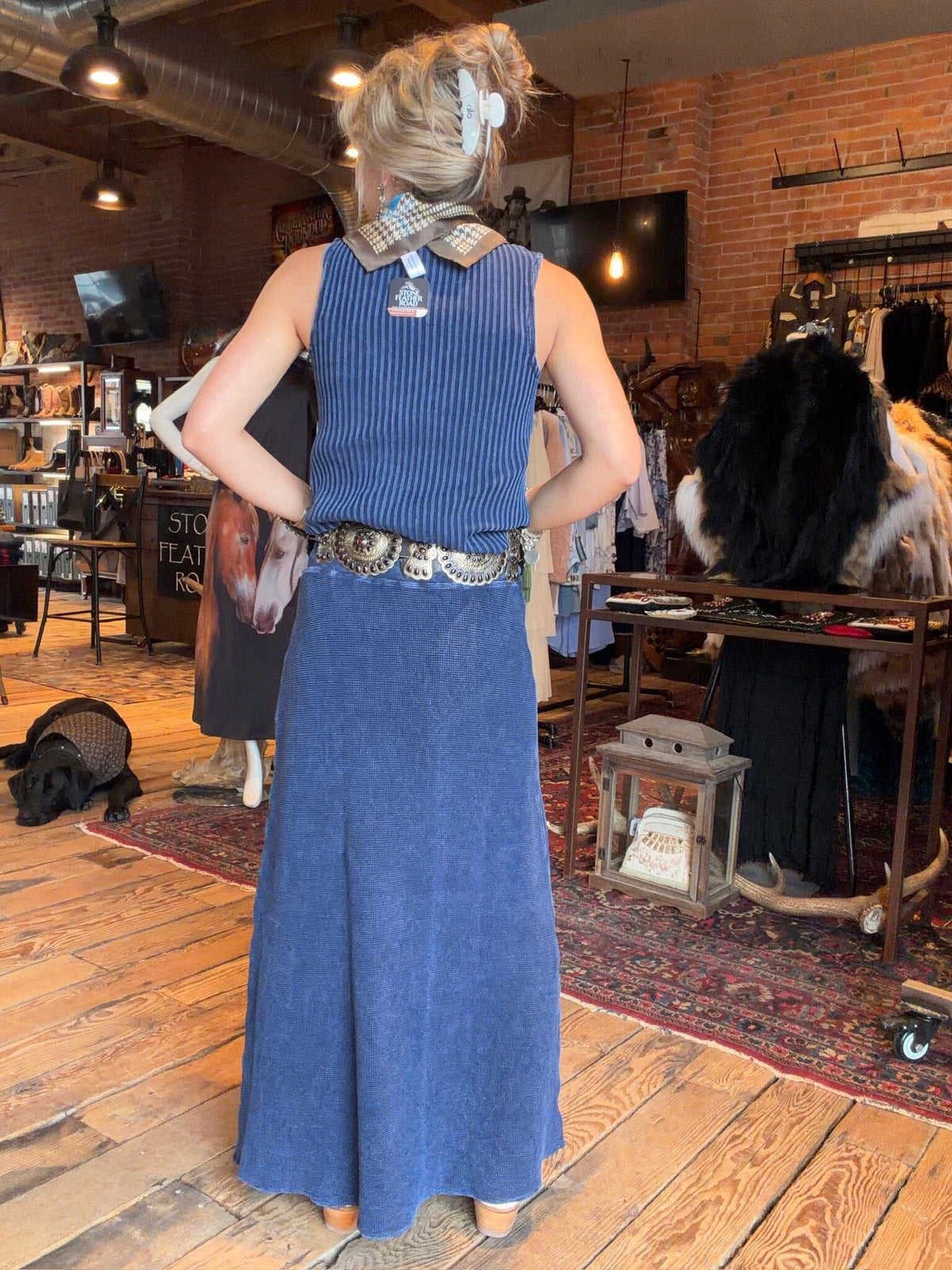 Dusk Ribbed Tank - Testimony - T13D
