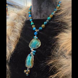 Dyed Agate Necklace - NSZ107