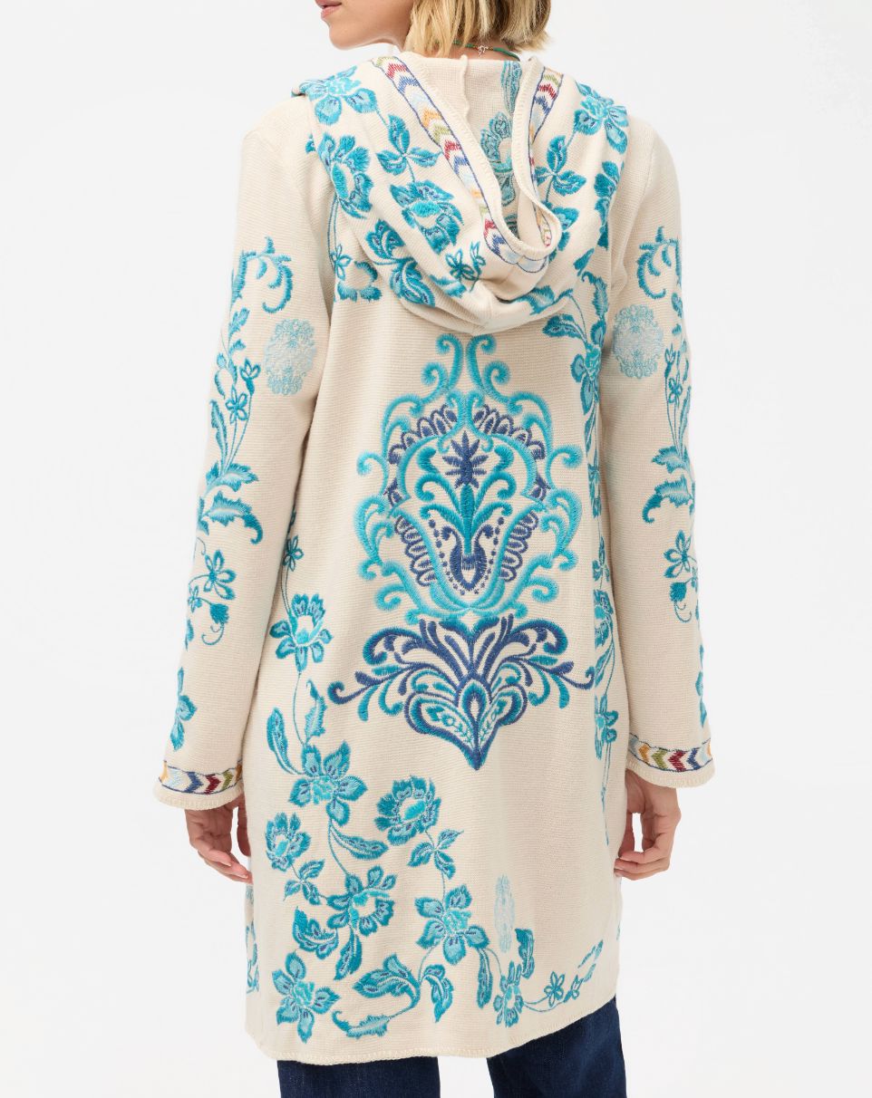 Ecru Biya Hooded Sweater - C56725