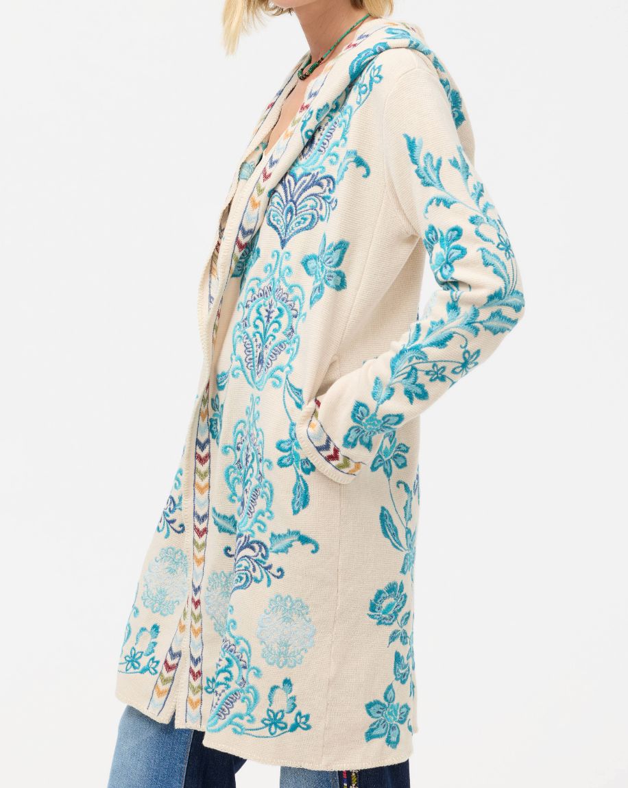 Ecru Biya Hooded Sweater - C56725