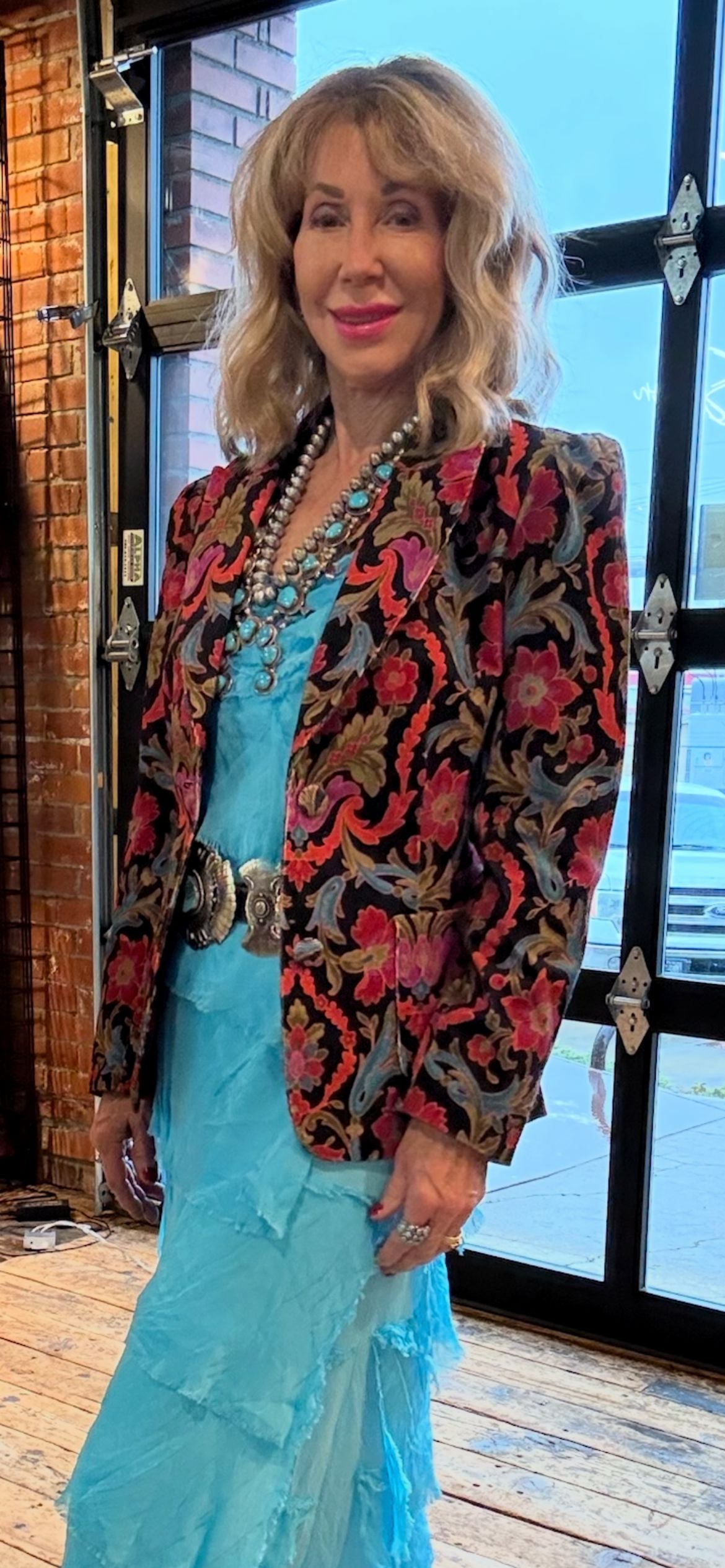 Elizabeth Damask Blazer - 416338