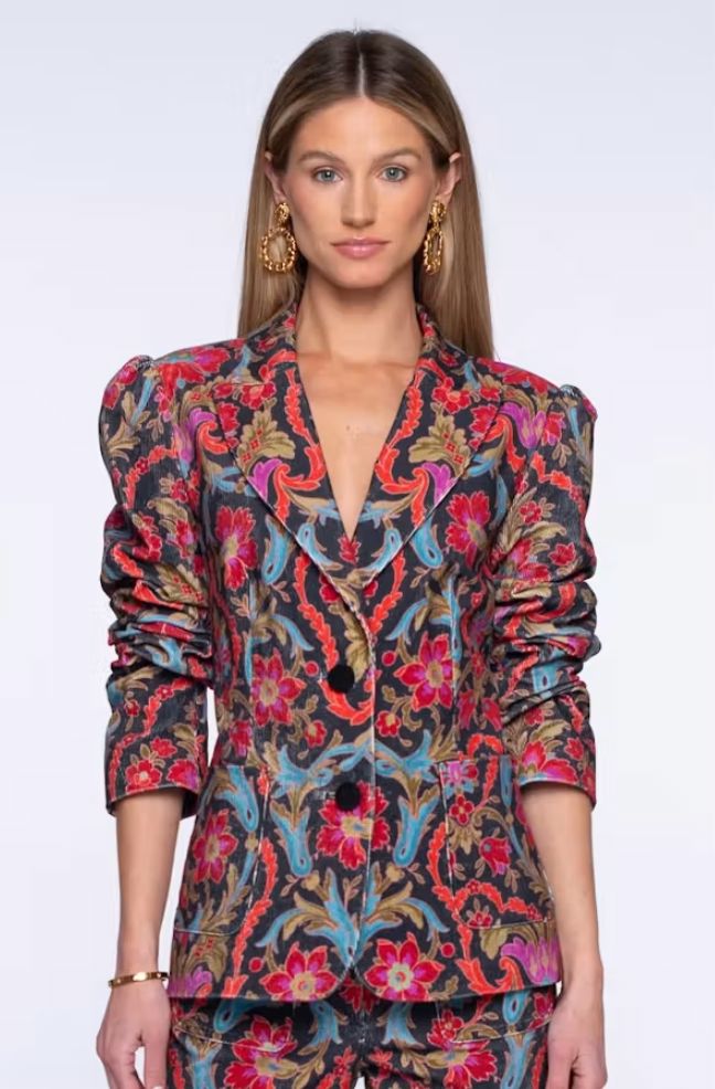 Elizabeth Damask Blazer - 416338
