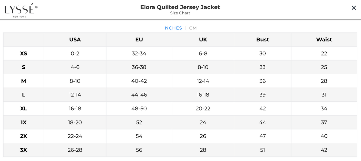 Elora Quilted Indigo Jacket - LY3754