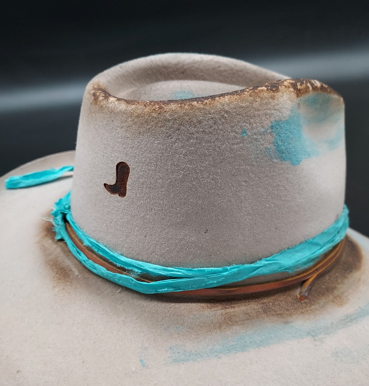 Embellished Stetson Hat - HIML68 - Size L