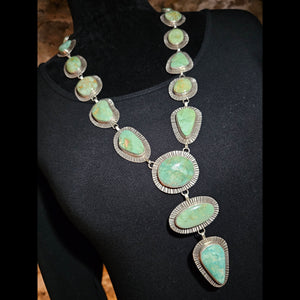 Emerald Valley Turquoise Lariat - NSW28