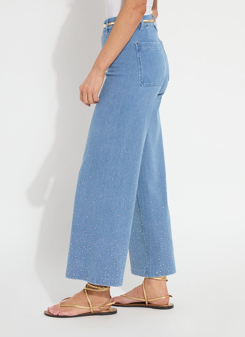 Erin Crystal Embellished Denim - Lysse - LY3924