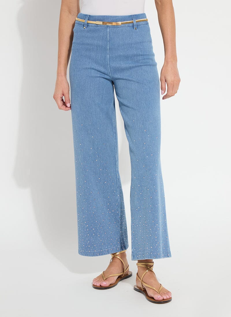 Erin Crystal Embellished Denim - Lysse - LY3924
