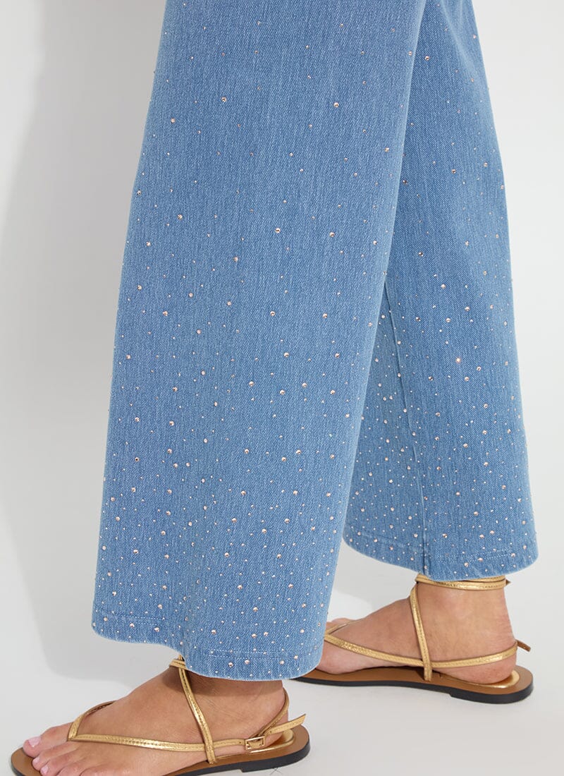Erin Crystal Embellished Denim - Lysse - LY3924