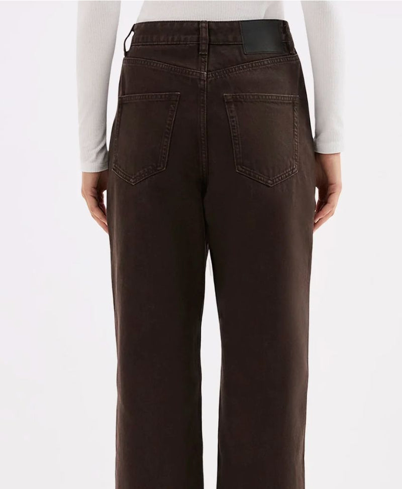 Espresso Organic Relaxed Jean - 25788