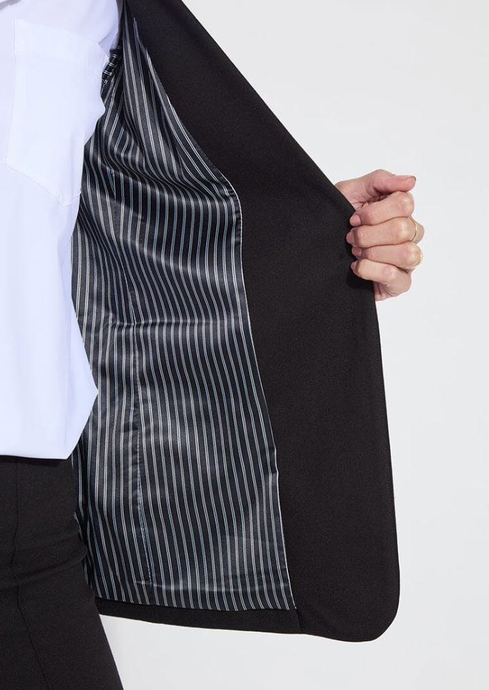 Essential Black Ponte Blazer - LY3579
