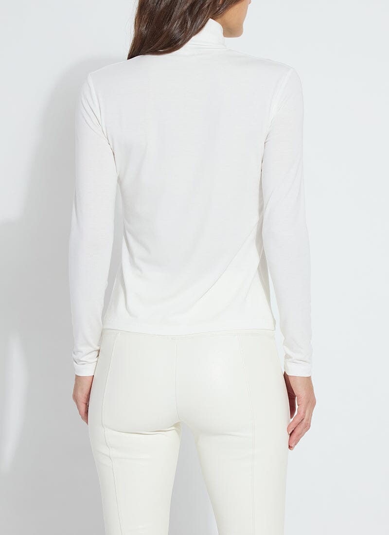 Essential Long Sleeve T-Neck - Off White - LY3482W