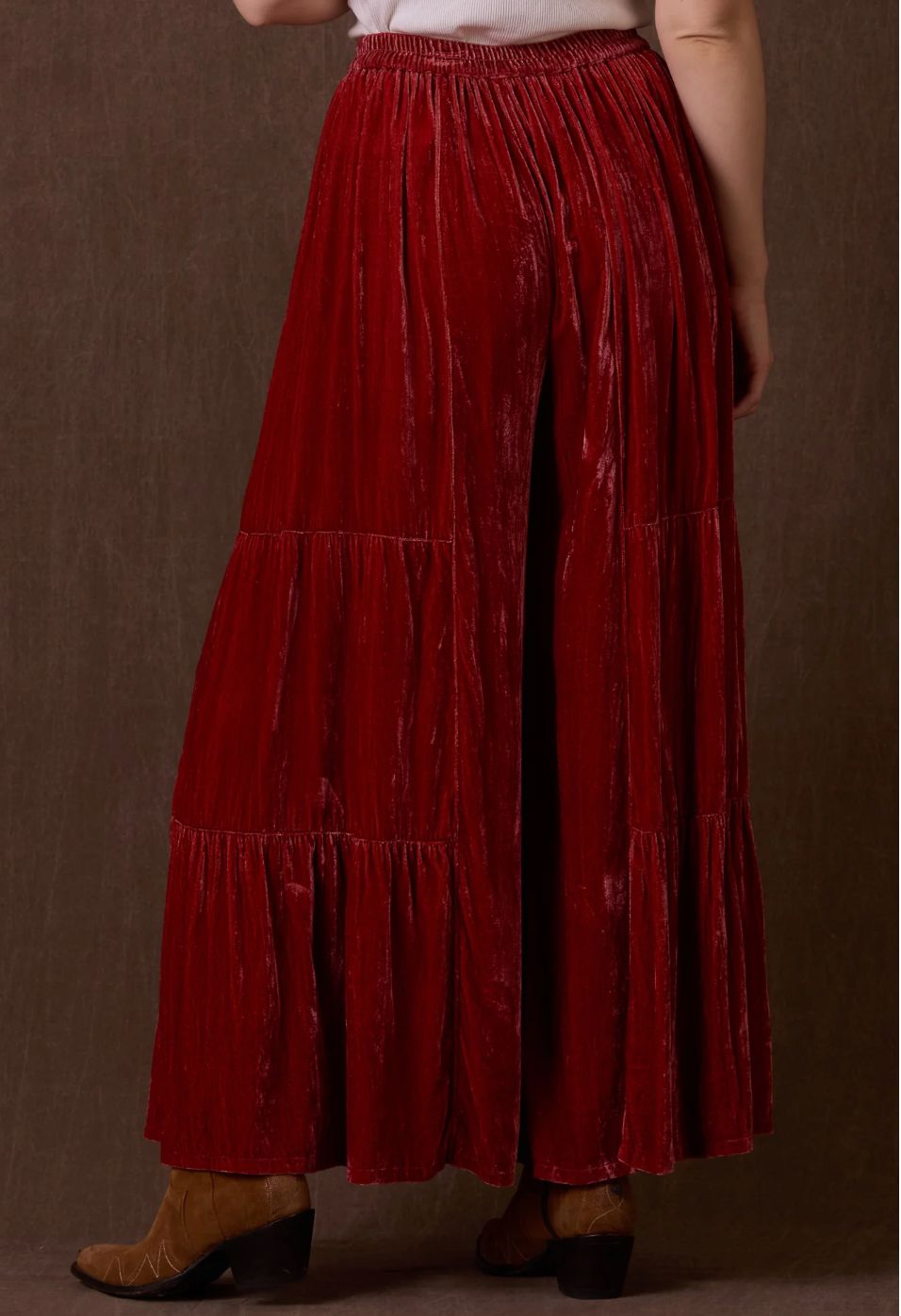 Etta Pant Mahogany - Double D Ranch - P626M