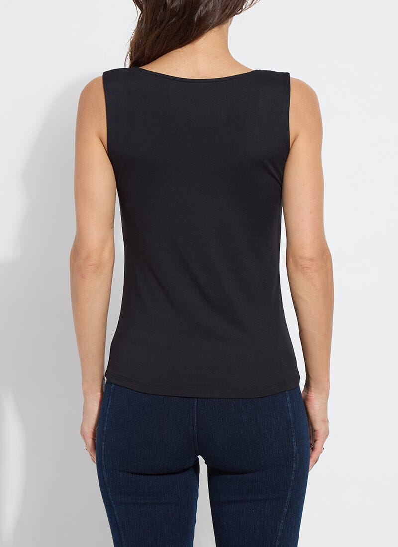 Evie Black Tank - Lysse - LY3560B