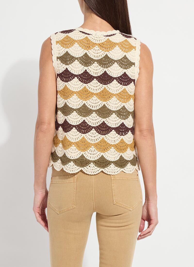 Faye Crochet Knit Tank - Lysse - LY3871