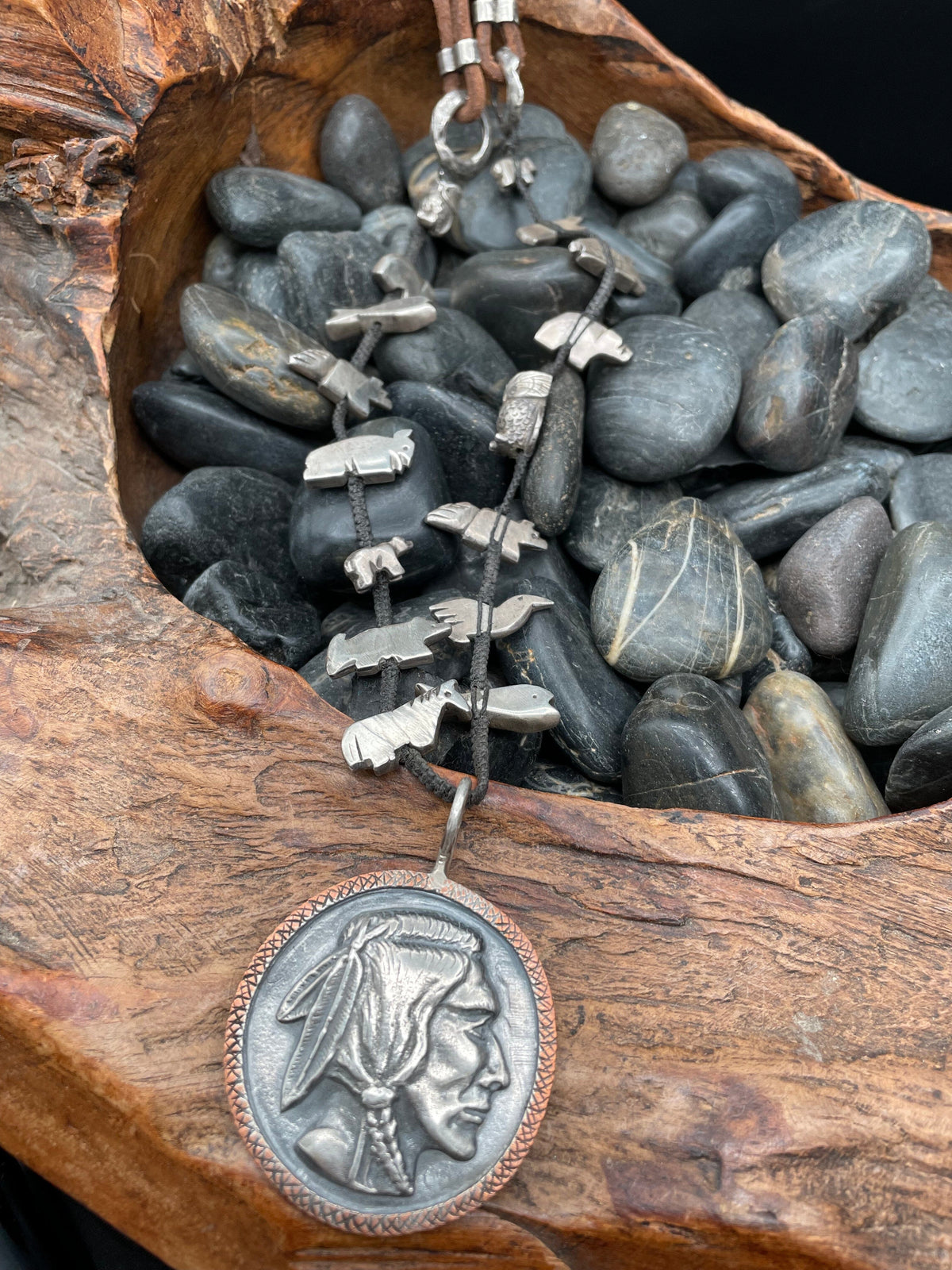 Fetish - Indian Head Pendant - NLT7