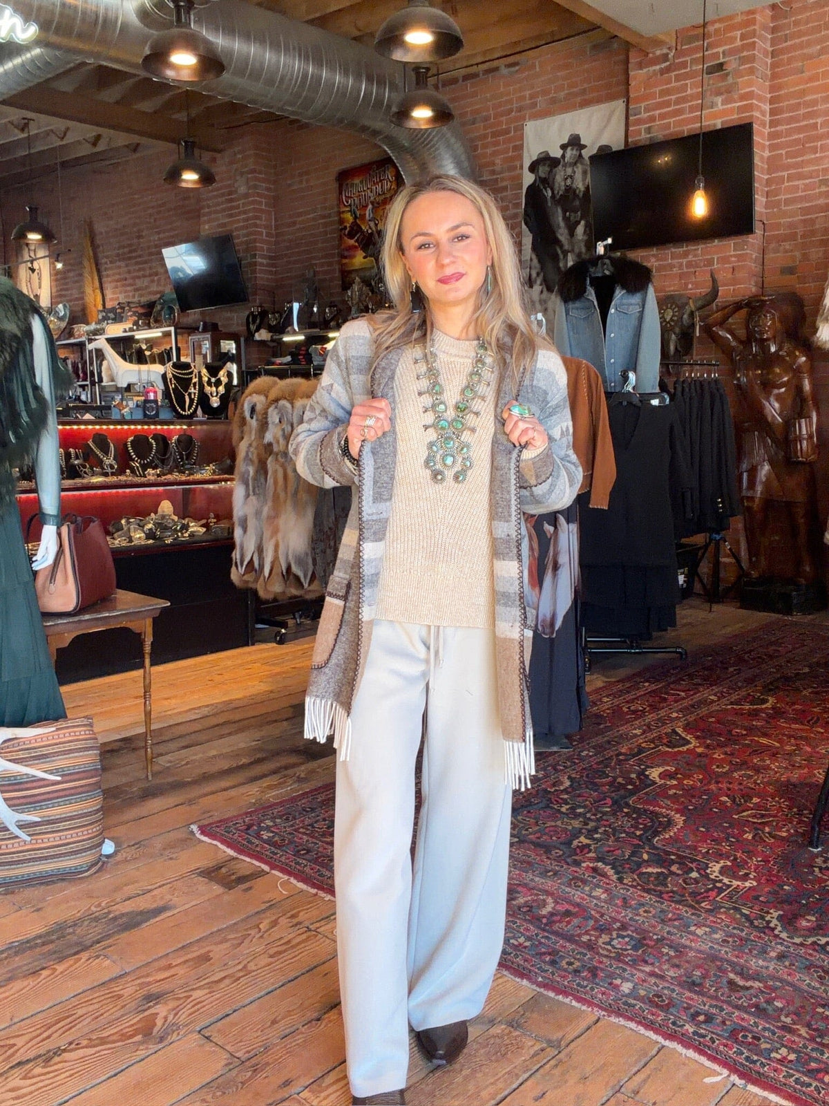 Flagstaff Fringe Jacket - 875FSF