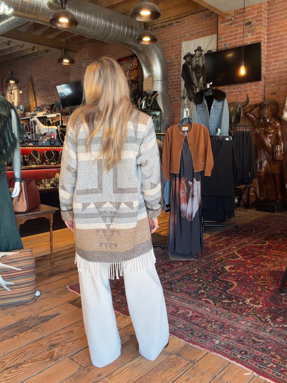 Flagstaff Fringe Jacket - 875FSF
