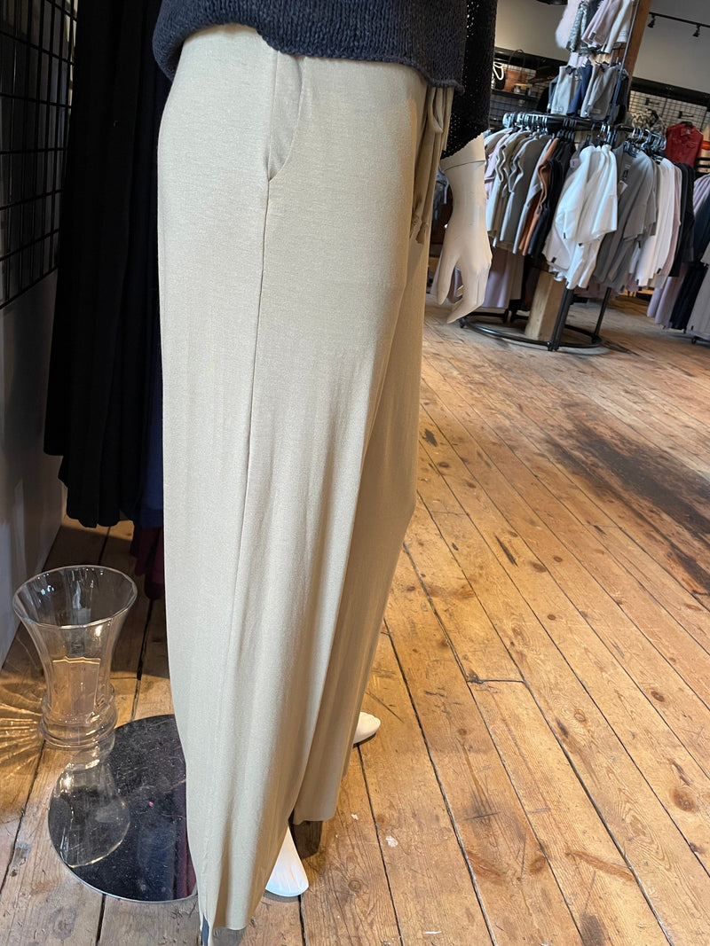 Flare Trouser Olive - Henriette Steffensen - 99103V