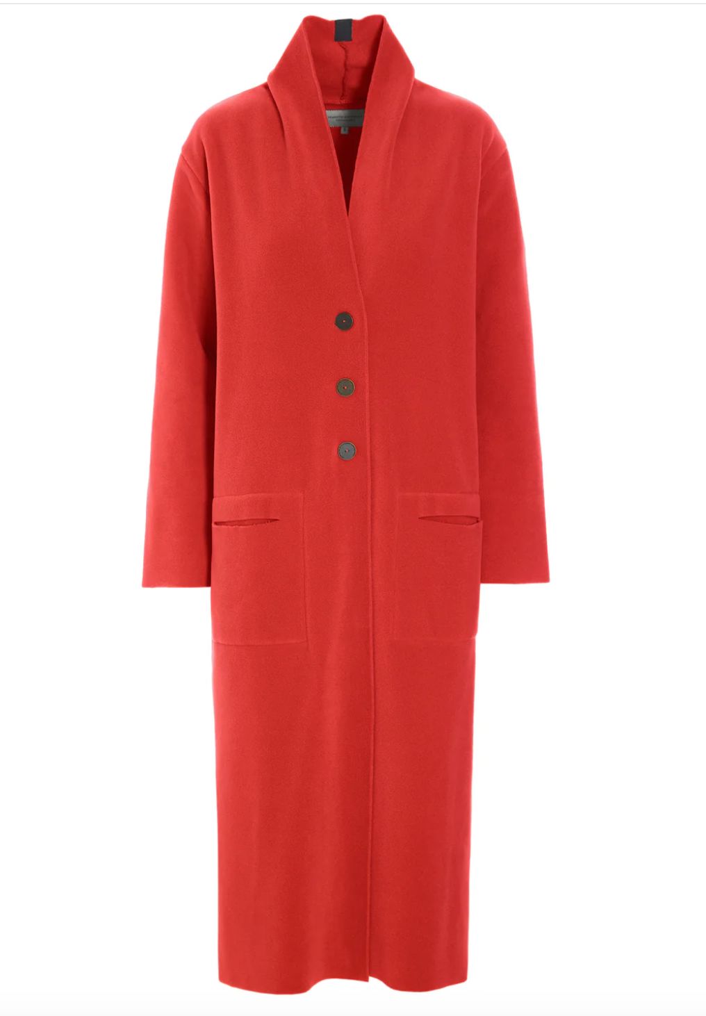 Fleece Duster - Tomato - Henriette Steffensen - 7162TM