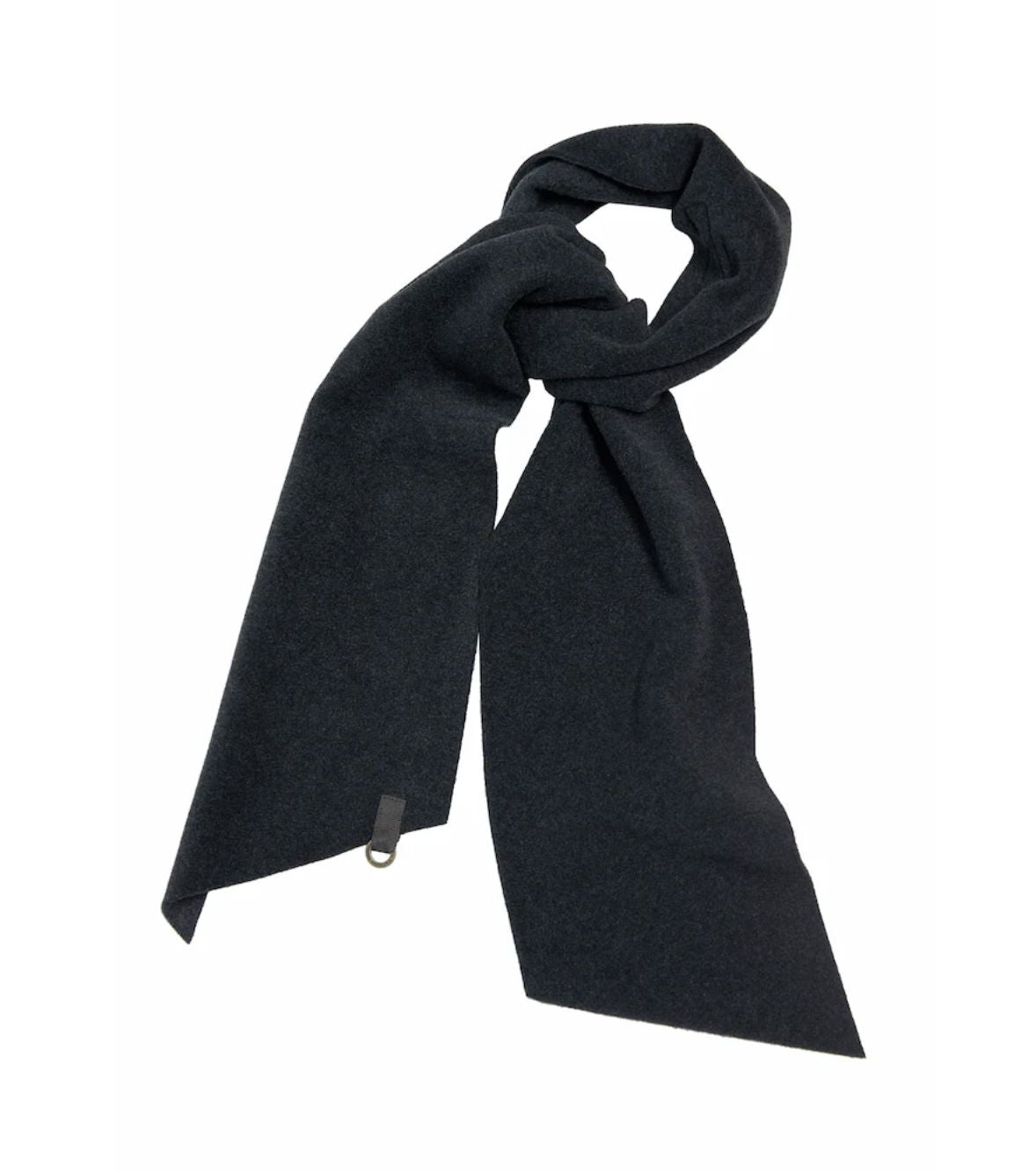 Fleece Mini Scarf - Soft Black - Henriette Steffensen - 5001-914