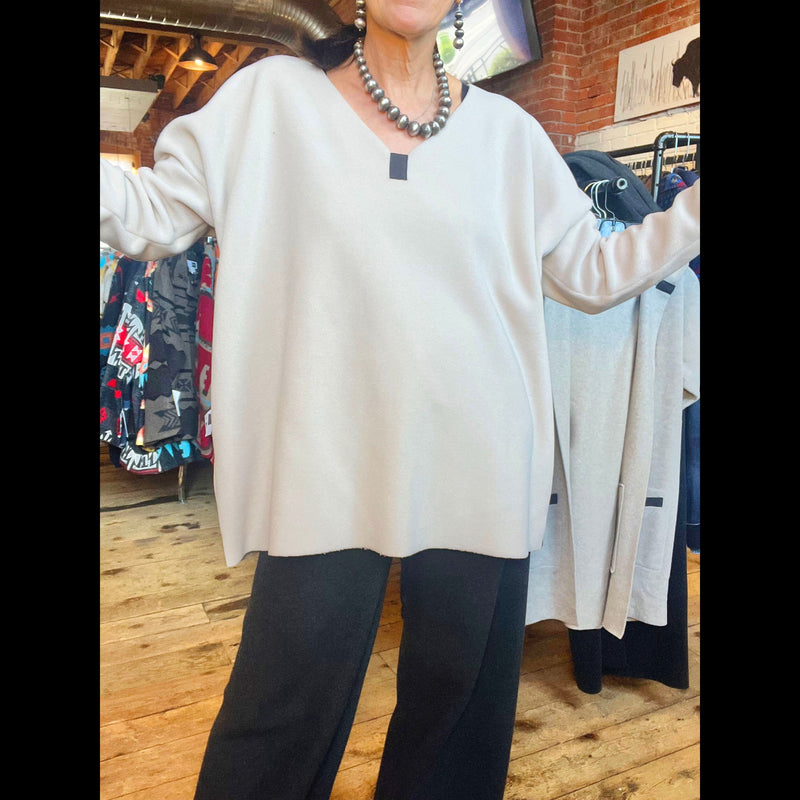 Fleece V-Neck - Kit - Henriette Steffensen - THS2