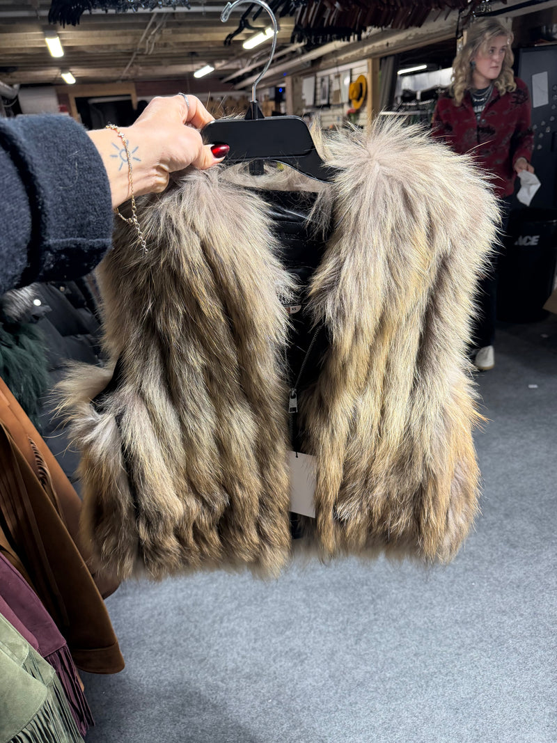 Fox Fur Natural Vest - VDW2