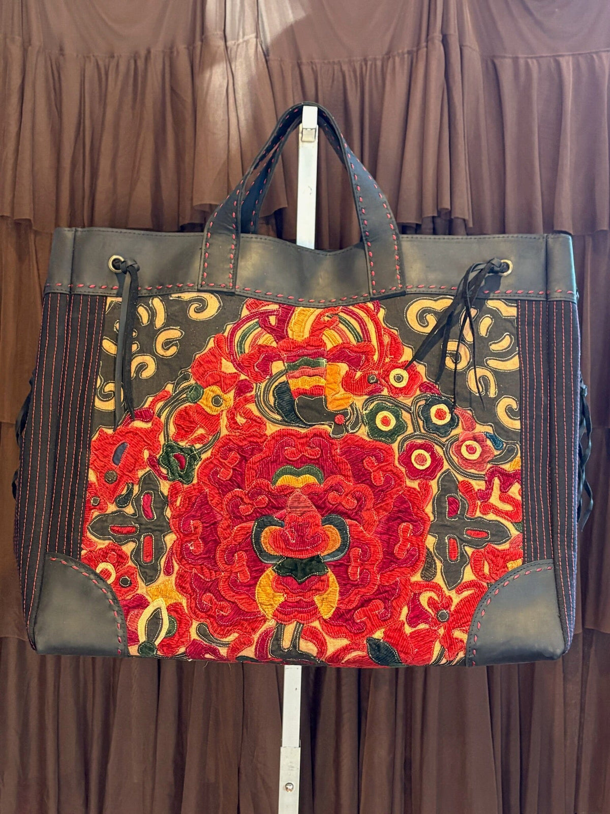 Franklin Bag Brooklyn Tapestry/Charcoal Finish - PNFRK-BCH