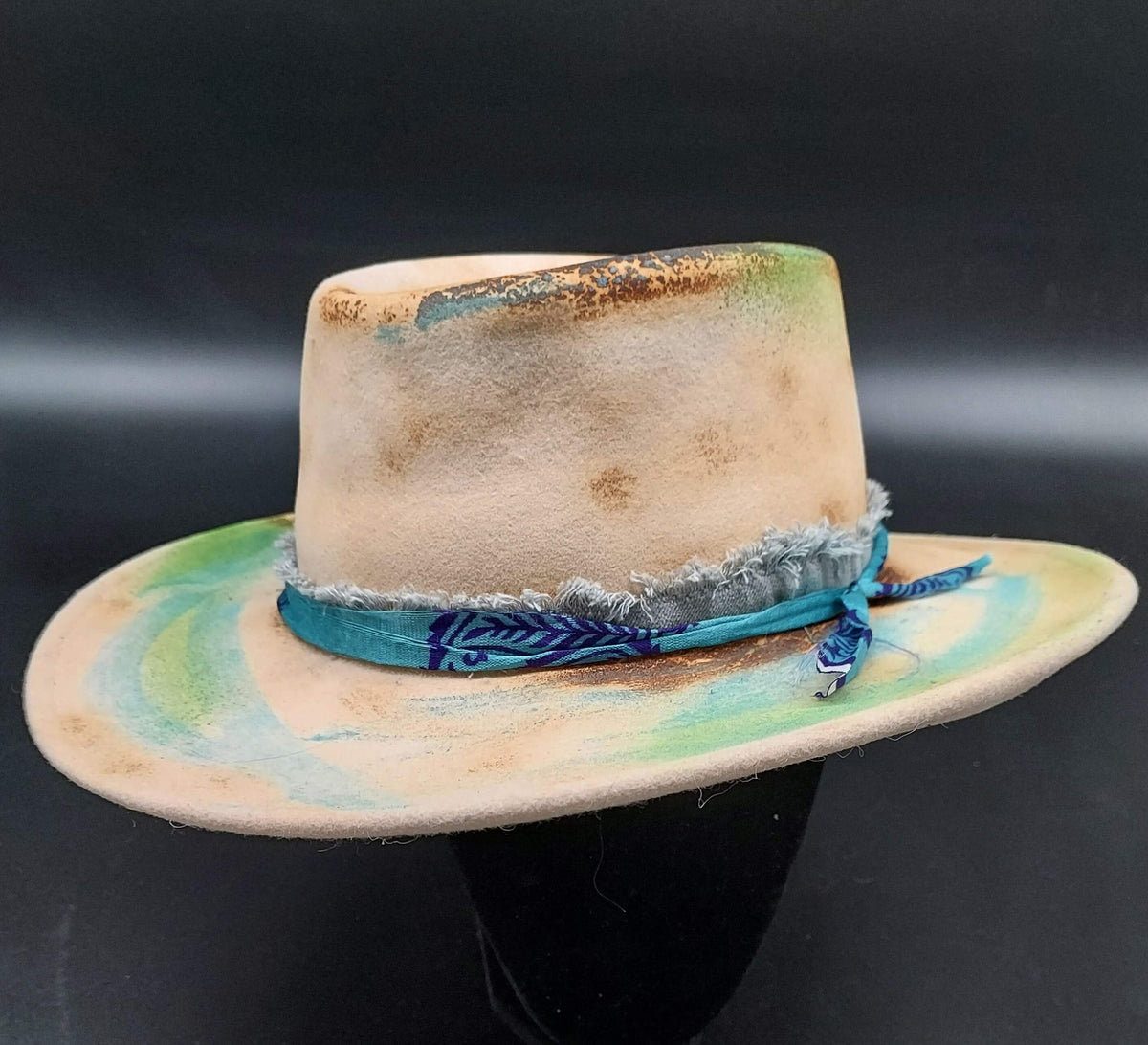"Free Soul" Embellished Stetson Hat - HIML67 - Size XL