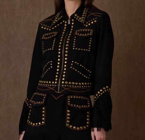 Friggin' Around Jacket - Black - Double D Ranch - C3423B