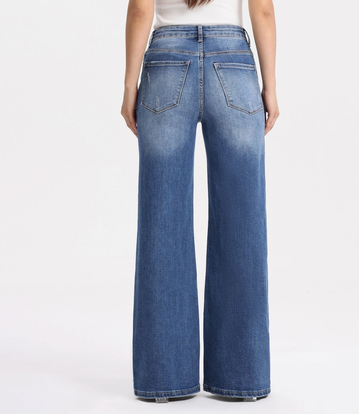 Front Seam/Medium Blue/HR/WL Jeans - BY8023