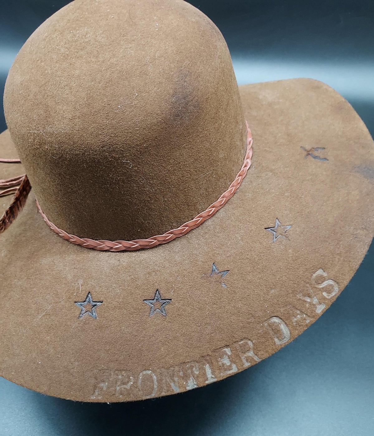 "Frontier. Days" Charlie 1 Horse Embellished Hat - HIML74 - Size S