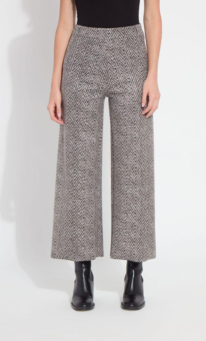 Frosted Chevron High Waist Pant - 3761FC