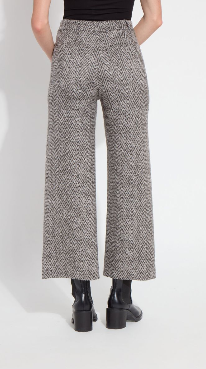 Frosted Chevron High Waist Pant - 3761FC