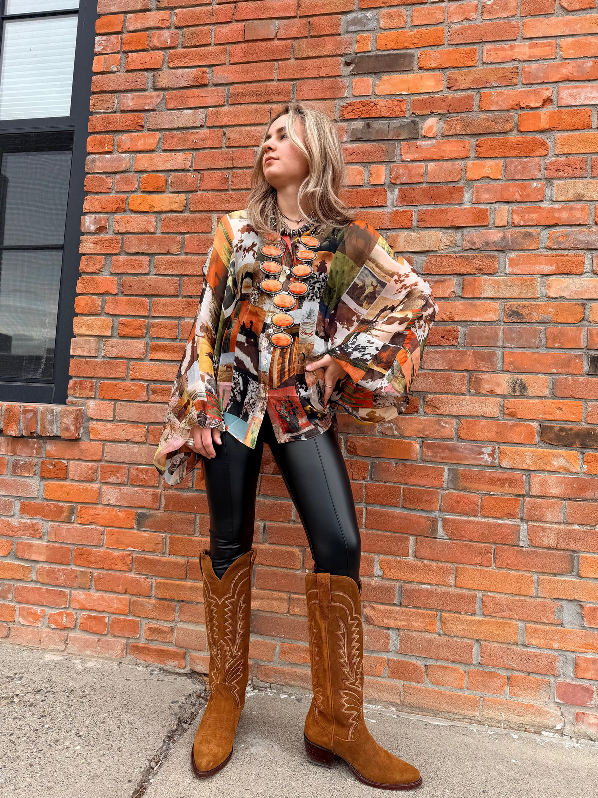 Gaia West Silk Blouse - UB333W