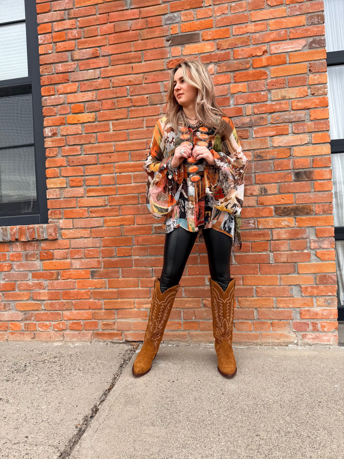 Gaia West Silk Blouse - UB333W