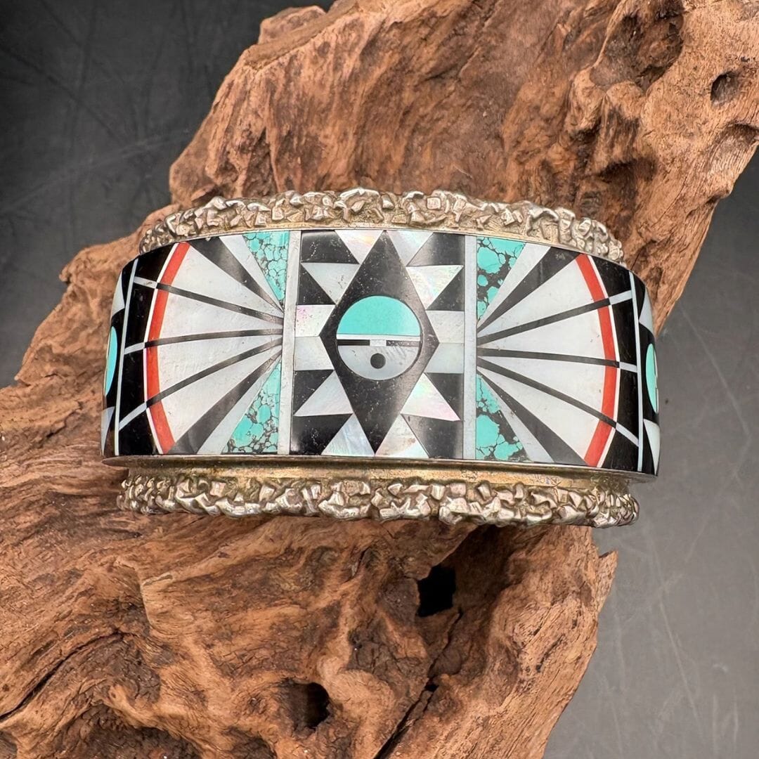 Geometric Inlay Statement Cuff - CMH380